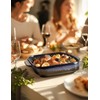 8x8 Baking Pan Ceramic Square Baking Dish Lasagna Pan with