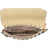 styleBREAKER envelope clutch the maritime stripe look with fish bone
