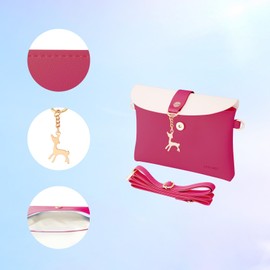 AISPARKY Small Cross Body Bag for Girls PU Leather Shoulder Handbag Cross Body Purse Cute Gifts for Teens Girls