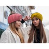 DRESHOW Diadema Mujer Invierno Diadema Cabeza Anchas Cabello Turbante Banda