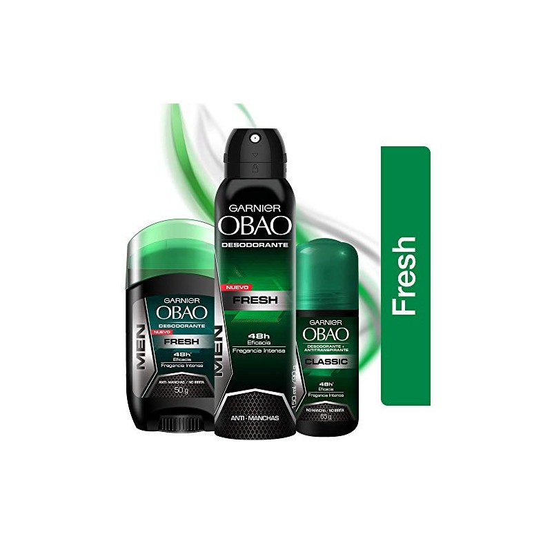Garnier Obao Roll-On Men Classic, 65 gr