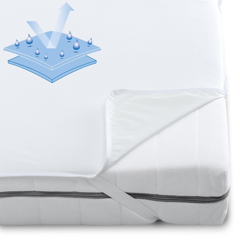 aqua-textil Welfare Mattress Protector 180 x 200 cm Bamboo Fibre
