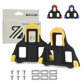 AEYINO SPD SL Cleats for Road Bike Cycling Shoes Compatible with Pedals-BH10/BH11/BH12 Float Cleats for Indoor Peloton & Outdoor Bicycle Training
