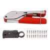 Coaxial Cable Crimper Wire Stripper Crimping Pliers with 20pcs F