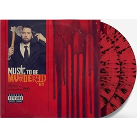 Music To Be Murdered By - Exclusive Limited Edition Red With Black Splatter Colored 2x Vinyl LP