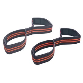Figure 8's Super-Heavy Duty Weight Lifting Straps Padded VANQUISH - POWER SPORTS