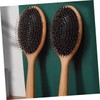 minkissy Female Comb Wooden Brush Massage Hair Combs Comfortable Non-slip