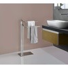Kings Brand Furniture - Courter Metal Freestanding Bathroom Towel Rack