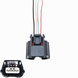 1PCS Mass Air Flow Sensor Connector Plug Harness Pigtail Compatible with Nissan Rogue 14-17 Altima 14-19 Murano 15-20 Pathfinder 14-16 Maxima 16-18 Quest 14-17 Compatible with Infiniti QX60 14-17