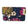 Vera Bradley Strap Wallet (African Violet with solid violet lining)