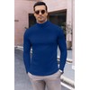 Ekouaer Men's Turtleneck Long Sleeve Turtle Neck Shirts Basic Lightweight