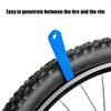 MiOYOOW 2PCS Tyre Levers, Bicycle Tire Repair Tool with Ergonomic