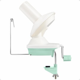 Adhafera Yarn Winder – Easy-Setup Wool Winder & Yarn Spinner for Crocheting and Knitting