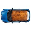 Ripper Graphics Weathered Rusty Metal Mini Cooper Roof Wrap Vinyl