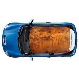 Ripper Graphics Weathered Rusty Metal Mini Cooper Roof Wrap Vinyl Graphic Decal Sticker New