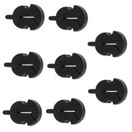 MILISTEN 8 Pieces Rubber Mute for Violin Exercise Mute Noise Reducer for Violins for Quiet Practice Rubber Violin Mute Fiddle Practice Mute