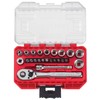 CRAFTSMAN Socket Set, SAE 1/4-in. Drive, 24 Piece (CMMT12009LZ)