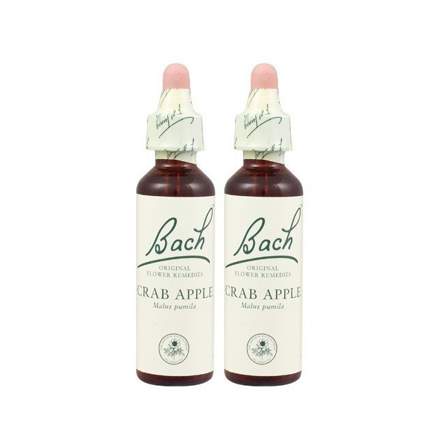 (2 Pack) - Bach Original Flower Remedies - Crab Apple | 20ml | 2 Pack Bundle