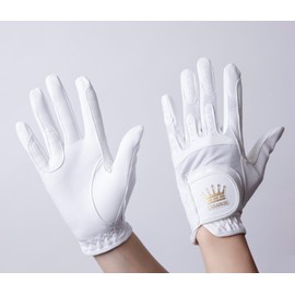 CARAPASS SUPER-GRIP Riding Gloves - Carapas Super Grip (White, 6)