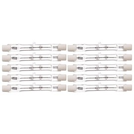 (Pack of 10) J Type 100 Watt 78 mm Q100 T3/78mm (3.07 Inches) 120 Volt R7S Base Halogen