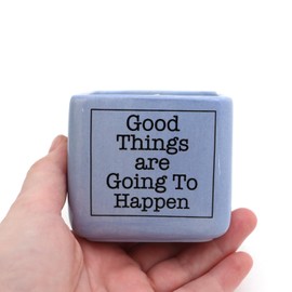 Good Things are Going To Happen scented candle, hand poured soy candle
