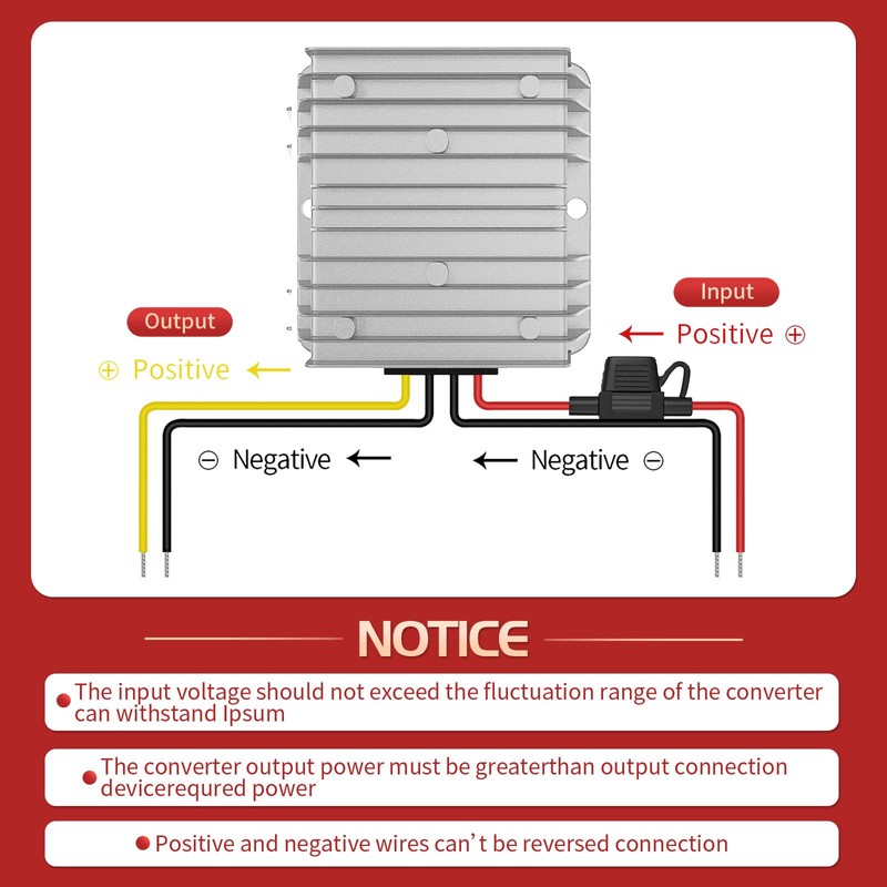 DC Converter 12 V to 24 V, Dc-DC Converter 12