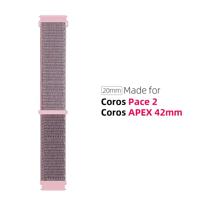 BlackPro Compatible with Coros Pace 2 Watch Band/Coros Apex 42mm