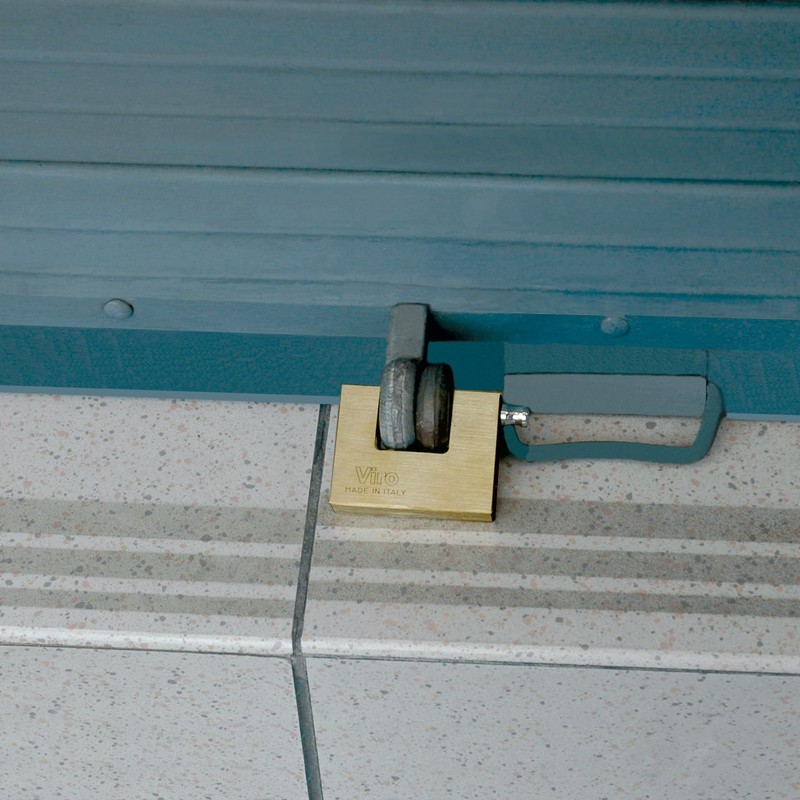 Codiven 11430032 – Viro Square Padlock 75 mm Arch 27