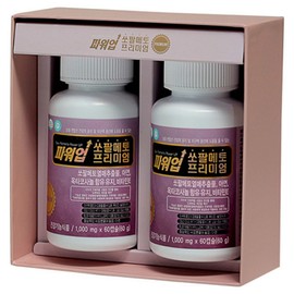 Saw Palmetto Power Up Premium 1000mg 4 month supply Octacosanol Prostate Men's Health Functional Food Endurance Enhancement, 60 Tablets, 4 Pieces / 쏘팔메토 파워업 프리미엄 1000mg 4개월분 옥타코사놀 전립선 남성 건강기능식품 지구력증진, 60정, 4개