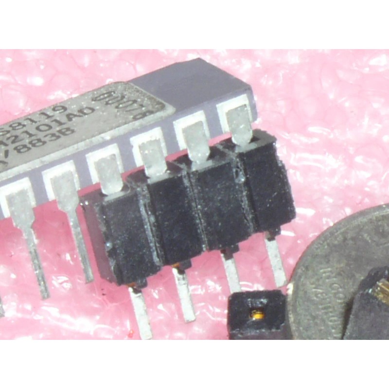 Unbranded 25 INDIVIDUAL SINGLE PIN SIP DIP IC SOCKET PINS