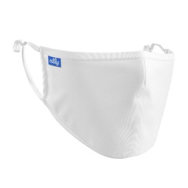 Choose Ally Face Covering - Reusable and Washable - Adults And Kids Sizes - 100% Cotton with Nanofiber Filter - Kids, White