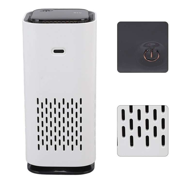 Mini Air Purifier 800W Anion USB Powered Strong Adsorption Quick