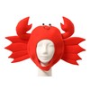 Party City Kaburimon Variety Goods Crab Headpiece Unisex Red