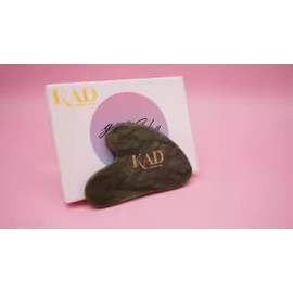 KAD Gua Sha Natural Jade for Face Skin Care Neck & Eye Treatment (Green)