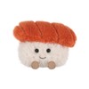 Apricot Lamb Sushi Food Plush Toys for Children, Soft Cute