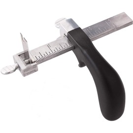 Professional Leather Band Cutter, Draw Gauge, Leather Band Cutter, Belt Cutter, Leather Tool with 3 Blades, Leather Cutter, DIY Leather Craft