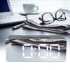 Household Desktop Multifunctional LED Electronic Digital Alarm Clock Makeup Mirror