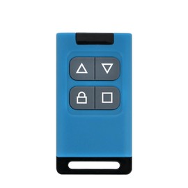 GGSYHHA Electric Shutter Remote Control Copy OOK Compatible 4 Button Learning Remote Control for Electric Shutter Door Garage with Multi Channel Transmitter Key Copy Function Universal Learning Door Opener Replacement Remote Control