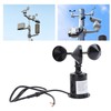 3 Cups Wind Speed Sensor Ultrasonic Sensor Weather Resistant High