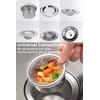 250 PCS Kitchen Disposable Mesh Sink Strainer Bag(4.7 x 7.8