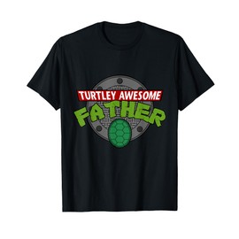 Turtley Awesome Father Awesome Fathers Day T-Shirt