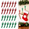 Silicone Christmas Garland Hanger Decorations for Mantle Hooks 12 Pcs
