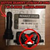 (Pack 4) Tyre Pressure Sensor Valve for Renault and Nissan,