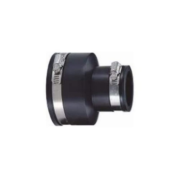 AquaForte PVC elastomer, flexible reducing sleeve, diameter 4 inches x