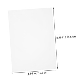 MERRYHAPY Shredder Lubrication Sheets 10pcs Pack Office Shredder Oil Sheets Commercial Shredder Lubricant