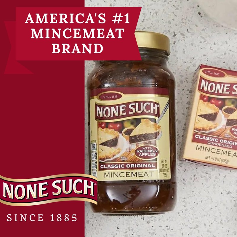 None Such Classic Original Mincemeat with Raisins and Apples, 27
