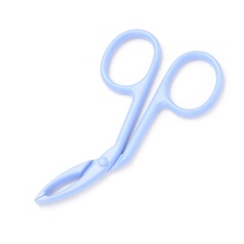 Motanar Multicolors Eyebrow Scissors Tweezers, Scissors Handle Shaped Eyebrow Straight Tip Tweezers Clip, Flat Tip Tweezers Hair Plucker, Straight Tip Hairgripping Eyebrow (2 Pack Blue)