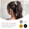 BIUDECO 8pcs Fluffy Hair Ties Soft Ponytail Holders for Elastic