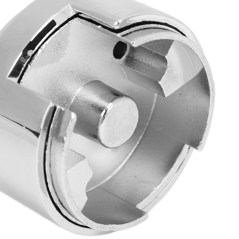 Shift Knob Mounting Adapter 70589 1/2in‑13 Thread Chrome Replacement for