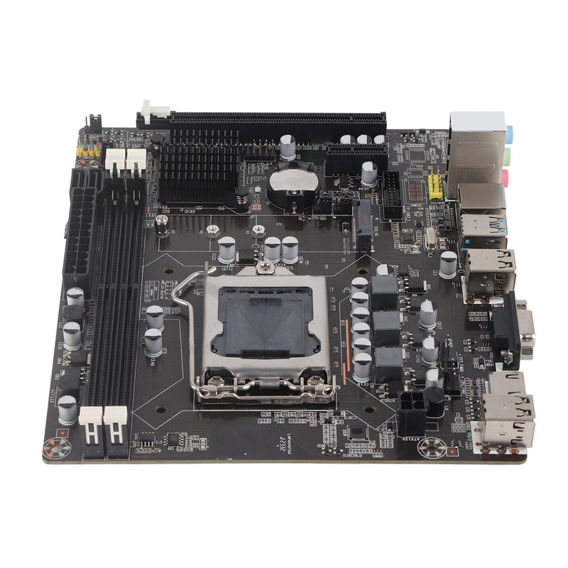 Yctze LGA 1155 Desktop Computer Motherboard with USB3.0, Motherboard Supports